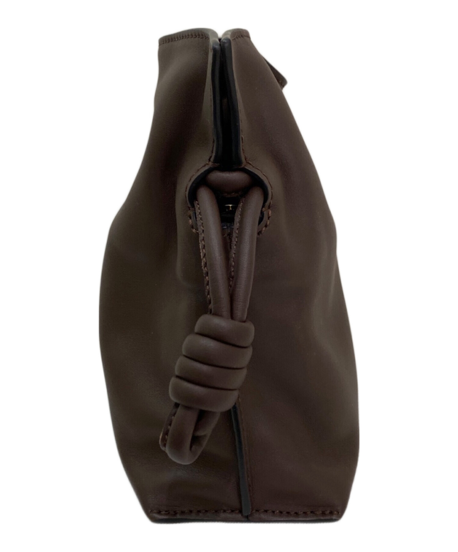 中古・古着通販】LOEWE (ロエベ) フラメンコクラッチ ミニ ダーク 