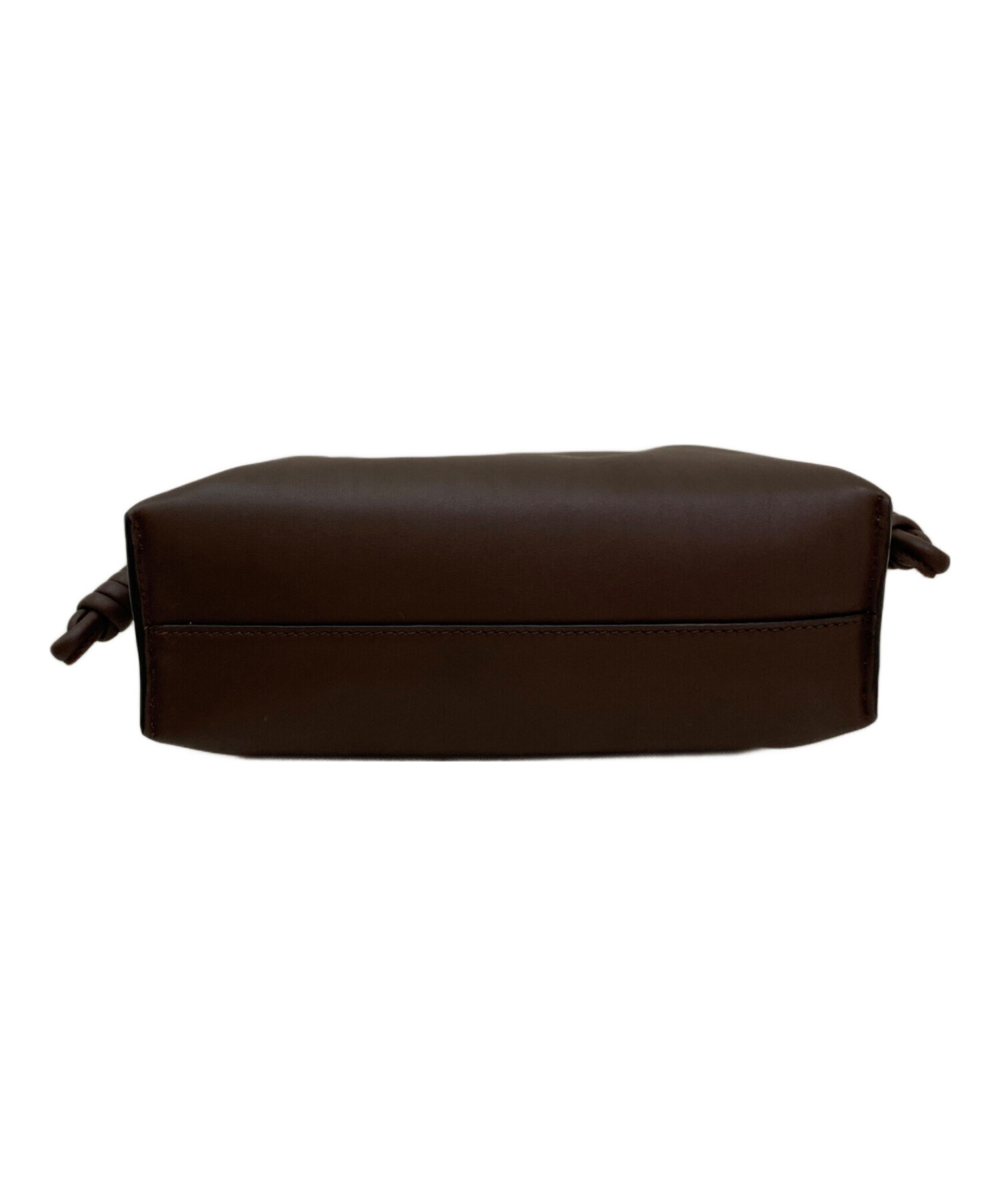 中古・古着通販】LOEWE (ロエベ) フラメンコクラッチ ミニ ダーク 