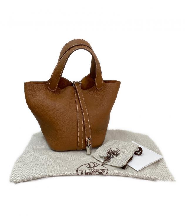 中古・古着通販】HERMES (エルメス) ピコタンロックPM ゴールド サイズ