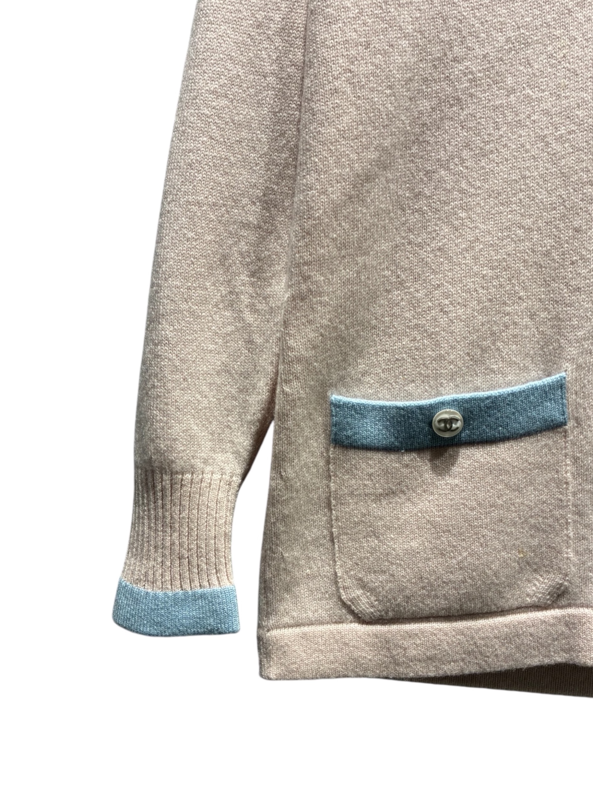 中古・古着通販】CHANEL (シャネル) ココボタンカシミヤカーディガン