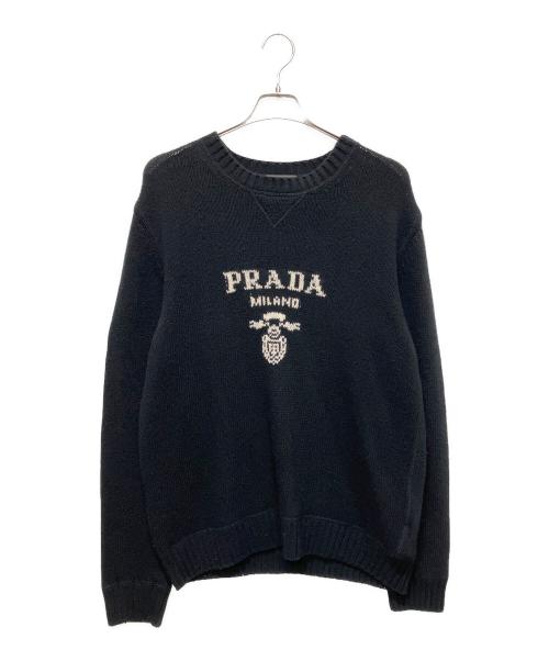 中古・古着通販】PRADA (プラダ) Prada Wool And Cashmere Crew-Neck