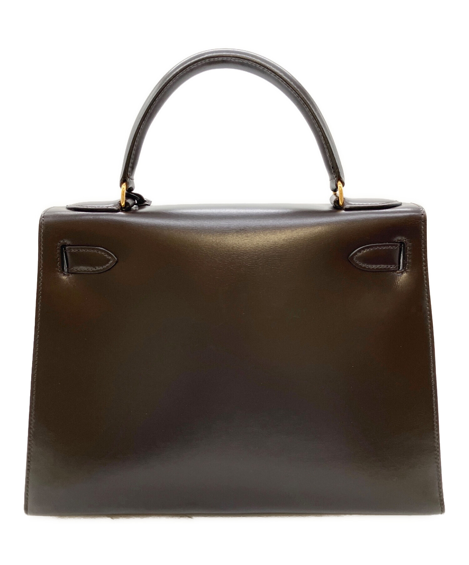 中古・古着通販】HERMES (エルメス) ケリー28/外縫い/ボックスカーフ