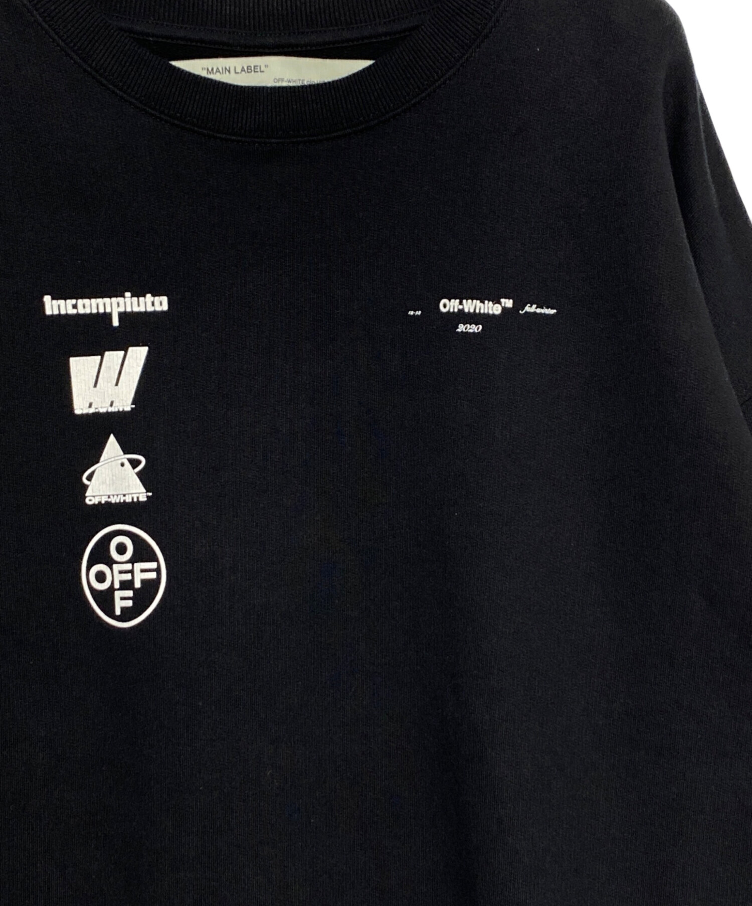 中古・古着通販】OFFWHITE (オフホワイト) プリントスウェット 