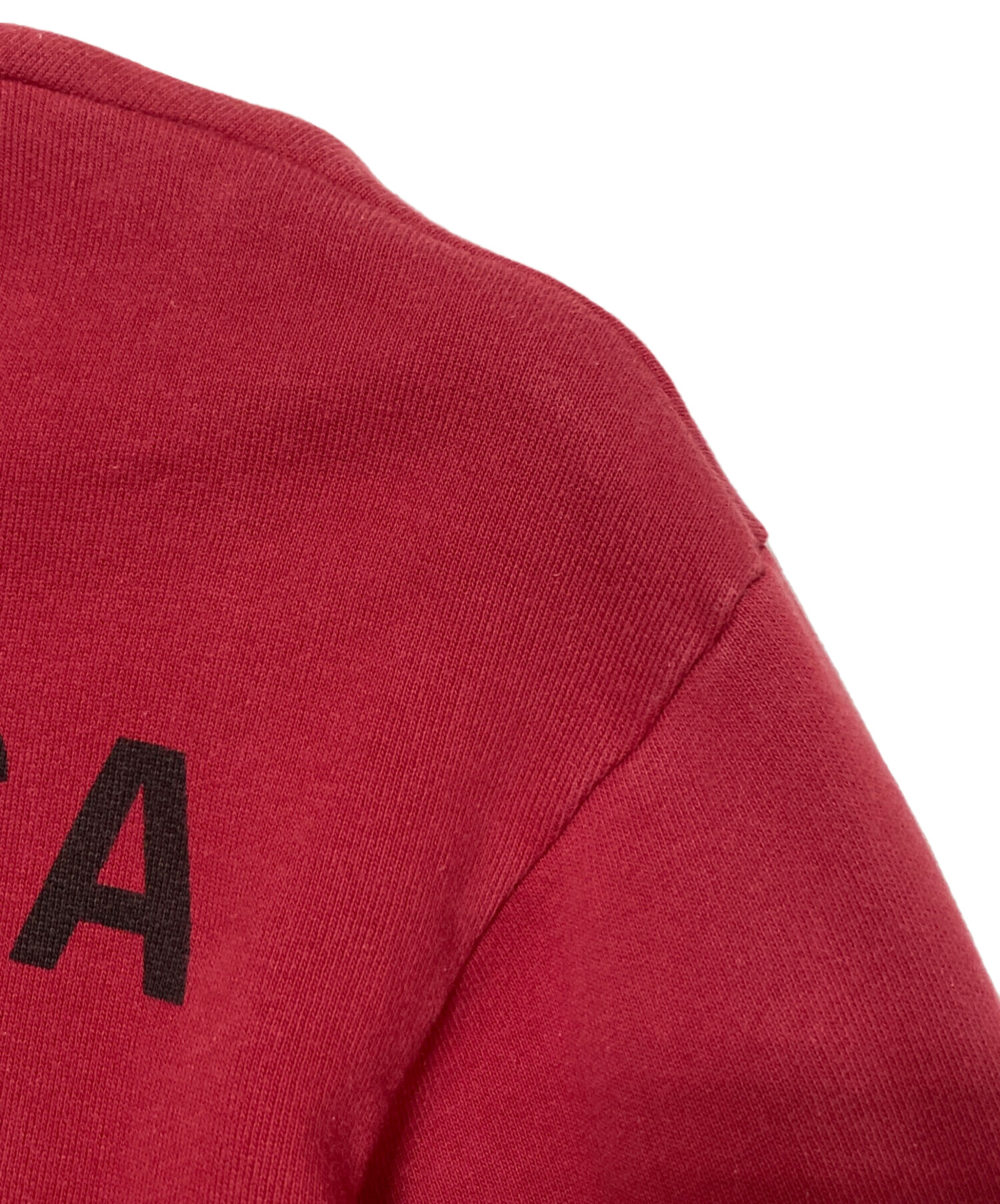 中古・古着通販】BALENCIAGA (バレンシアガ) Back Logo Sweat レッド