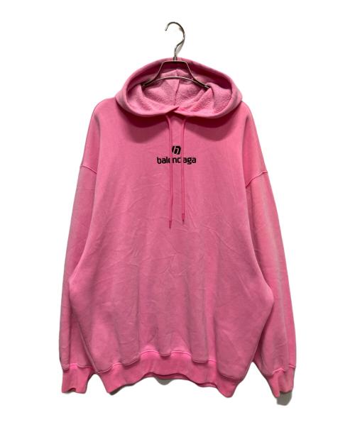 BALENCIAGA 刺繍ロゴ オーバーサイズ パーカー XXS フーディ BALENCIAGA 刺繍ロゴ オーバーサイズ パーカー XXS フーディ