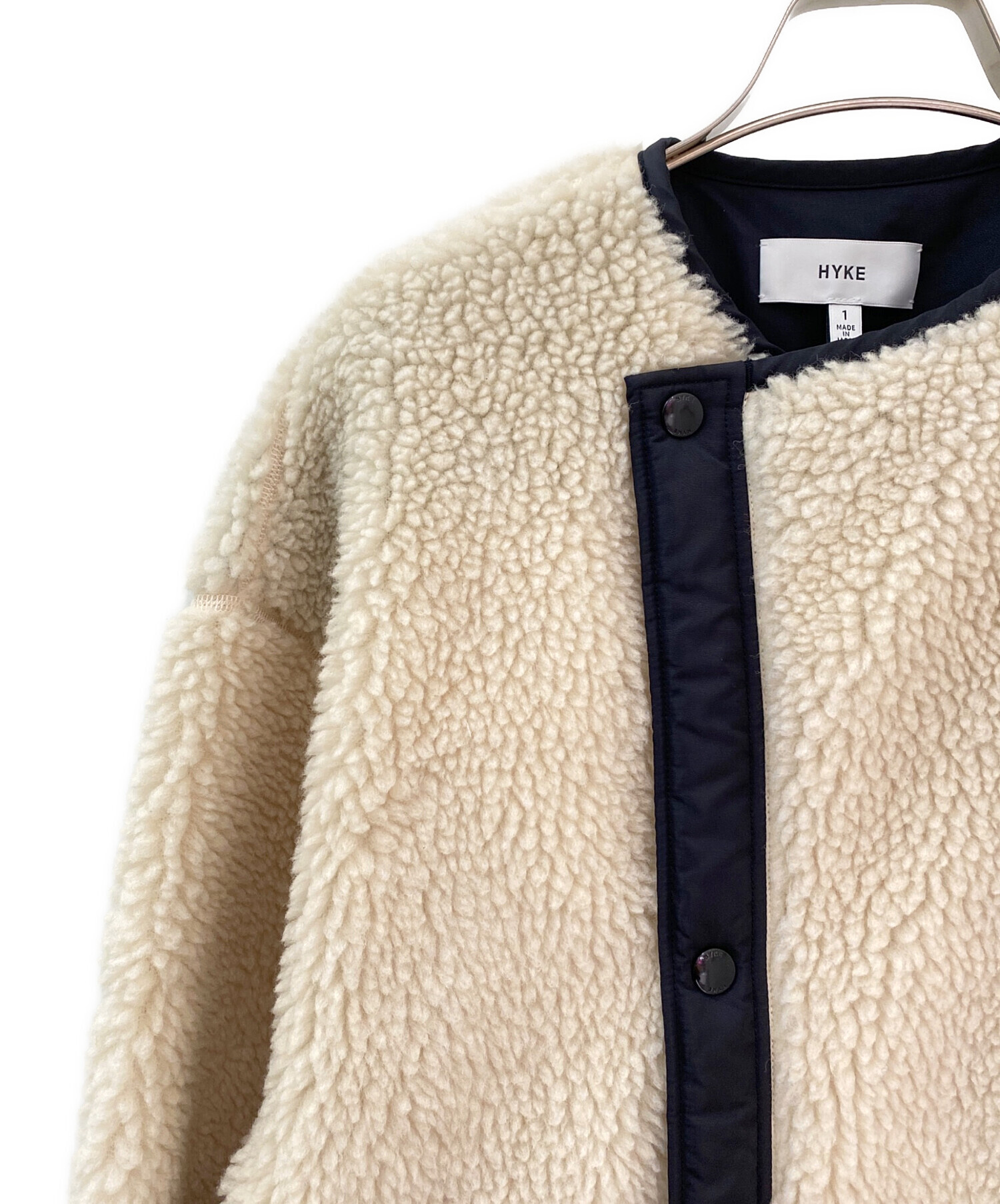 【HYKE ハイク 】FAUX SHEARLING COAT 期間限定値下げ！ HYKE 【値下げ】HYKE FAUX SHEARLING COAT フェイク シアリング ボア