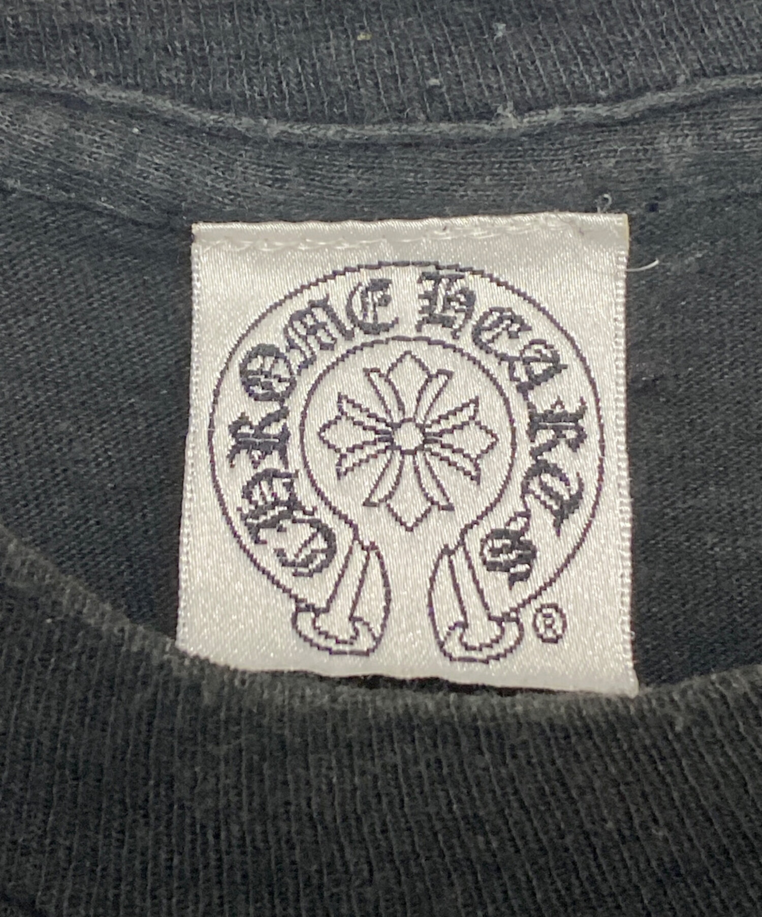 中古・古着通販】CHROME HEARTS (クロムハーツ) ロゴ刺繍ポケットT