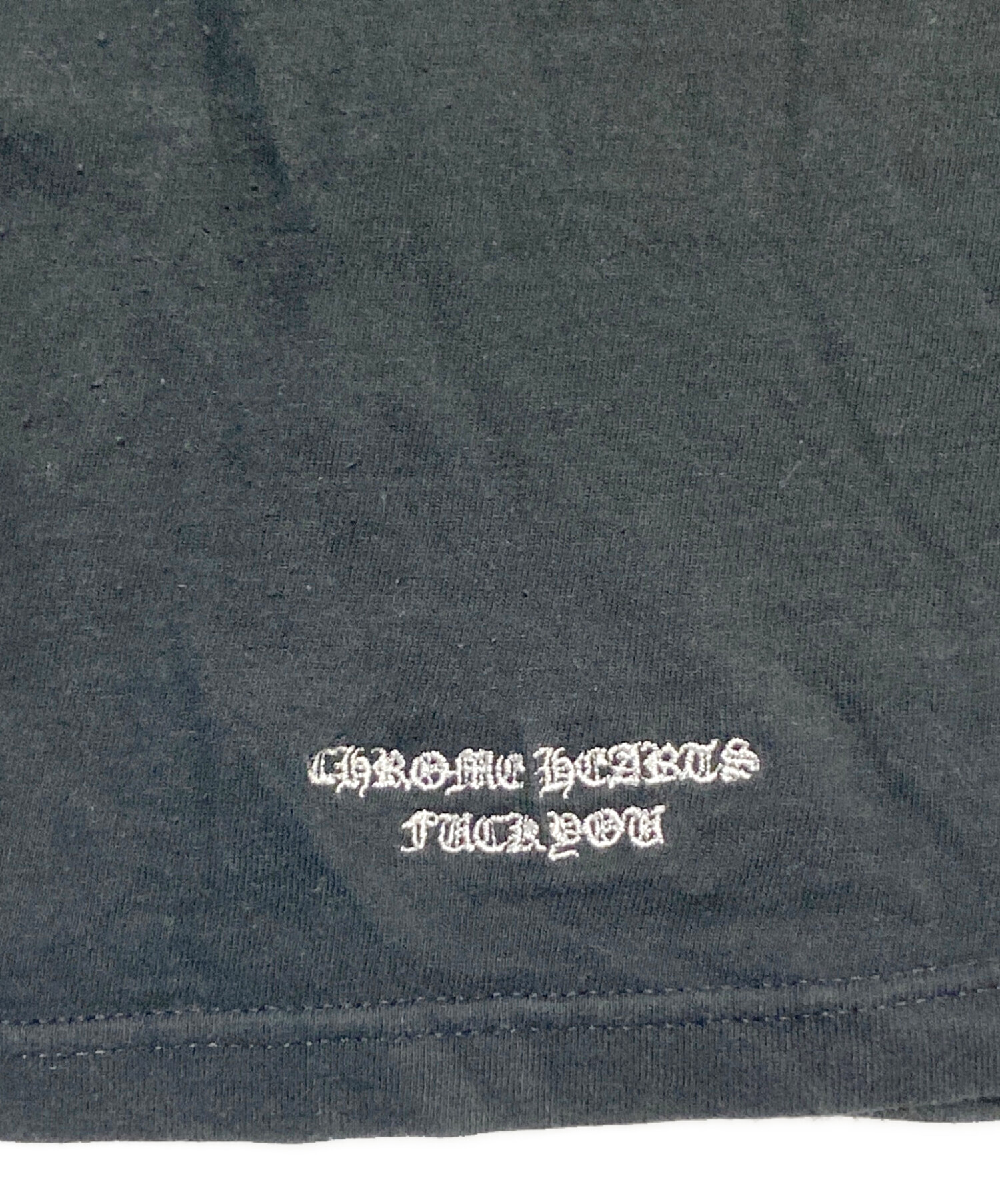 中古・古着通販】CHROME HEARTS (クロムハーツ) ロゴ刺繍ポケットT