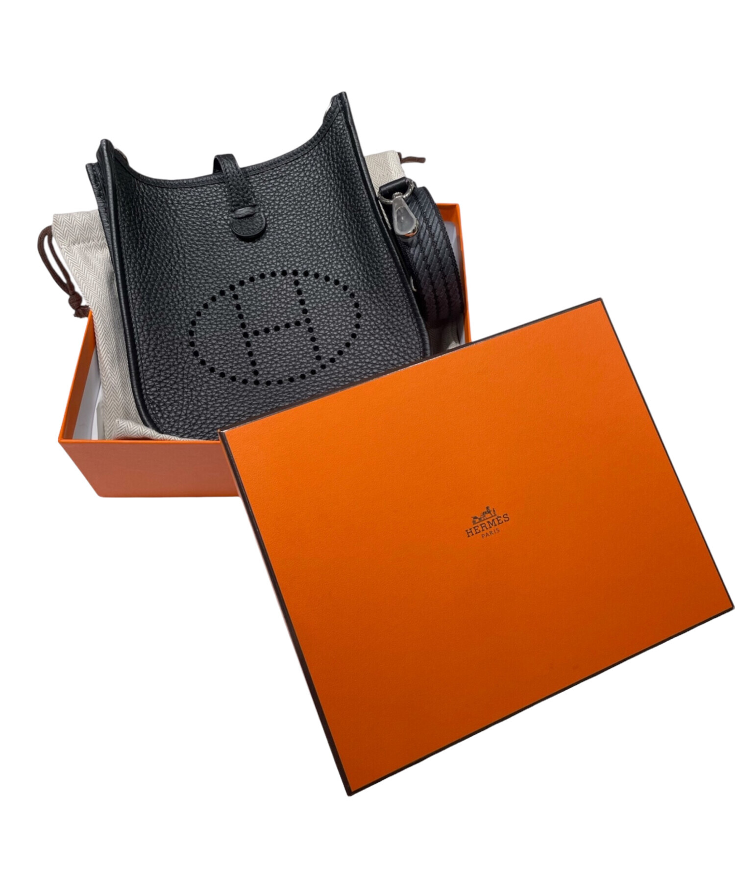【中古】HERMES エルメス エブリンTPM HE93514 ショルダーバッグ トリヨンクレマンス エブリンTPM W刻印 レディース Aランク 中古・古着通販】HERMES (エルメス) エブリン TPM/シルバー金具