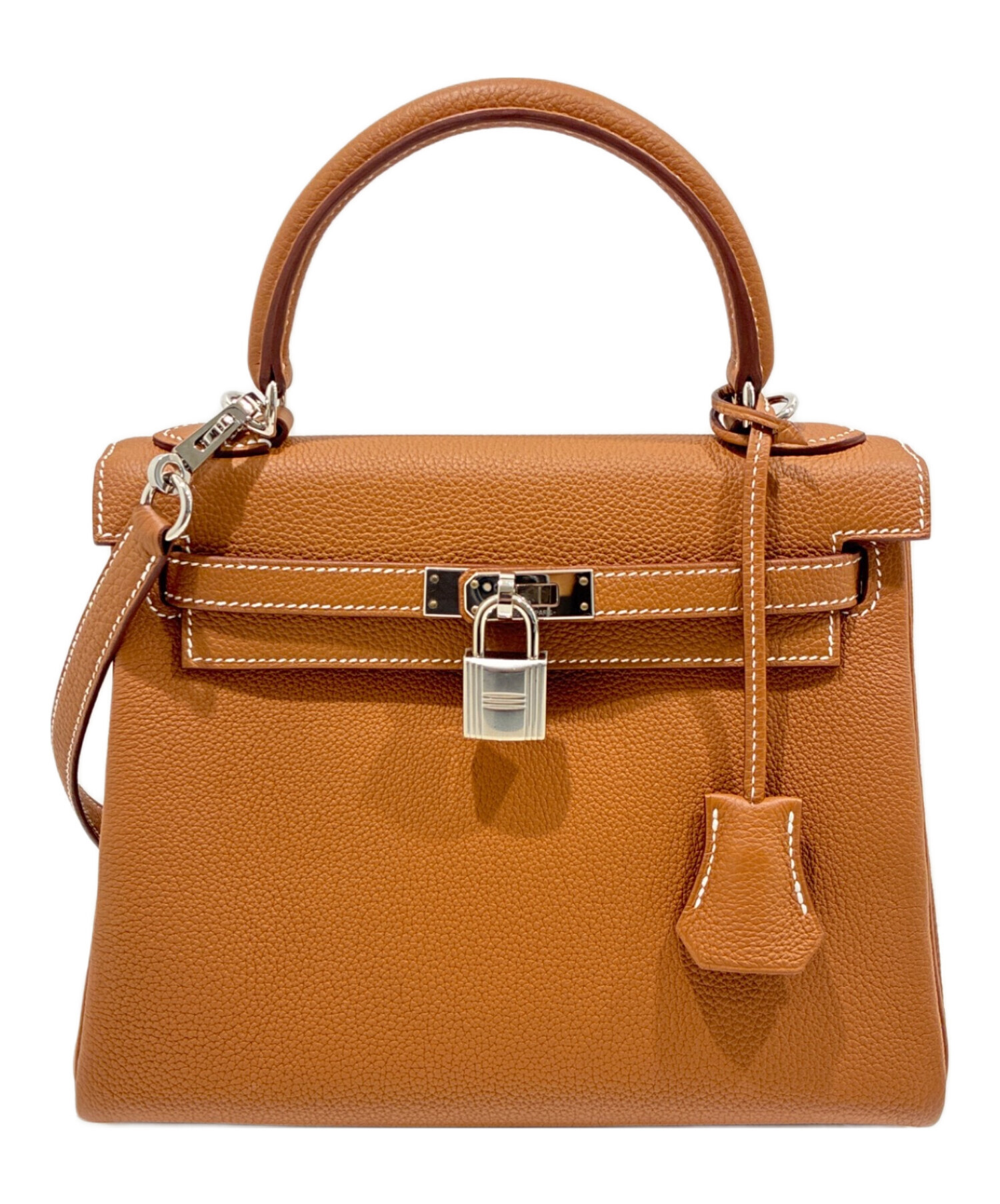 中古・古着通販】HERMES (エルメス) ケリー25/内縫い/シルバー金具