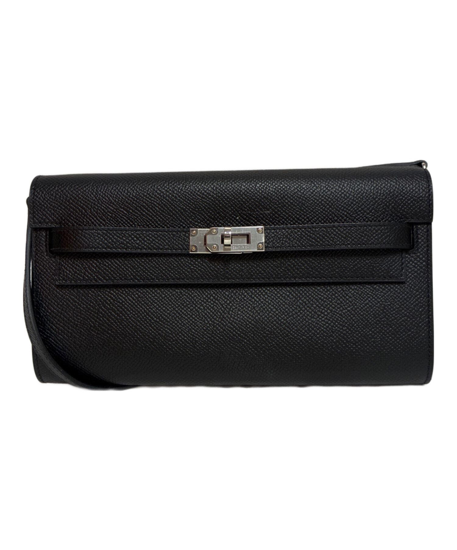 HERMES エルメス 財布・ケース  黒 【古着】【中古】【送料無料】 中古・古着通販】HERMES (エルメス) 長財布 ブラック｜ブランド・古着