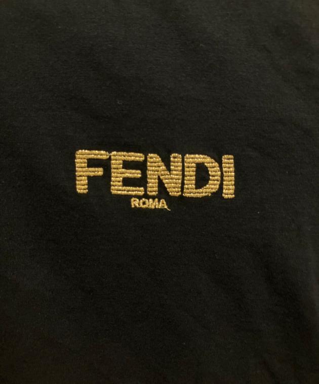 美品 フェンディ ロゴ 半袖 Tシャツ コットン100% 黒 XS レディース 楽天市場】FENDI フェンディ 半袖Tシャツ FS7254 AK6J レディース ロゴ