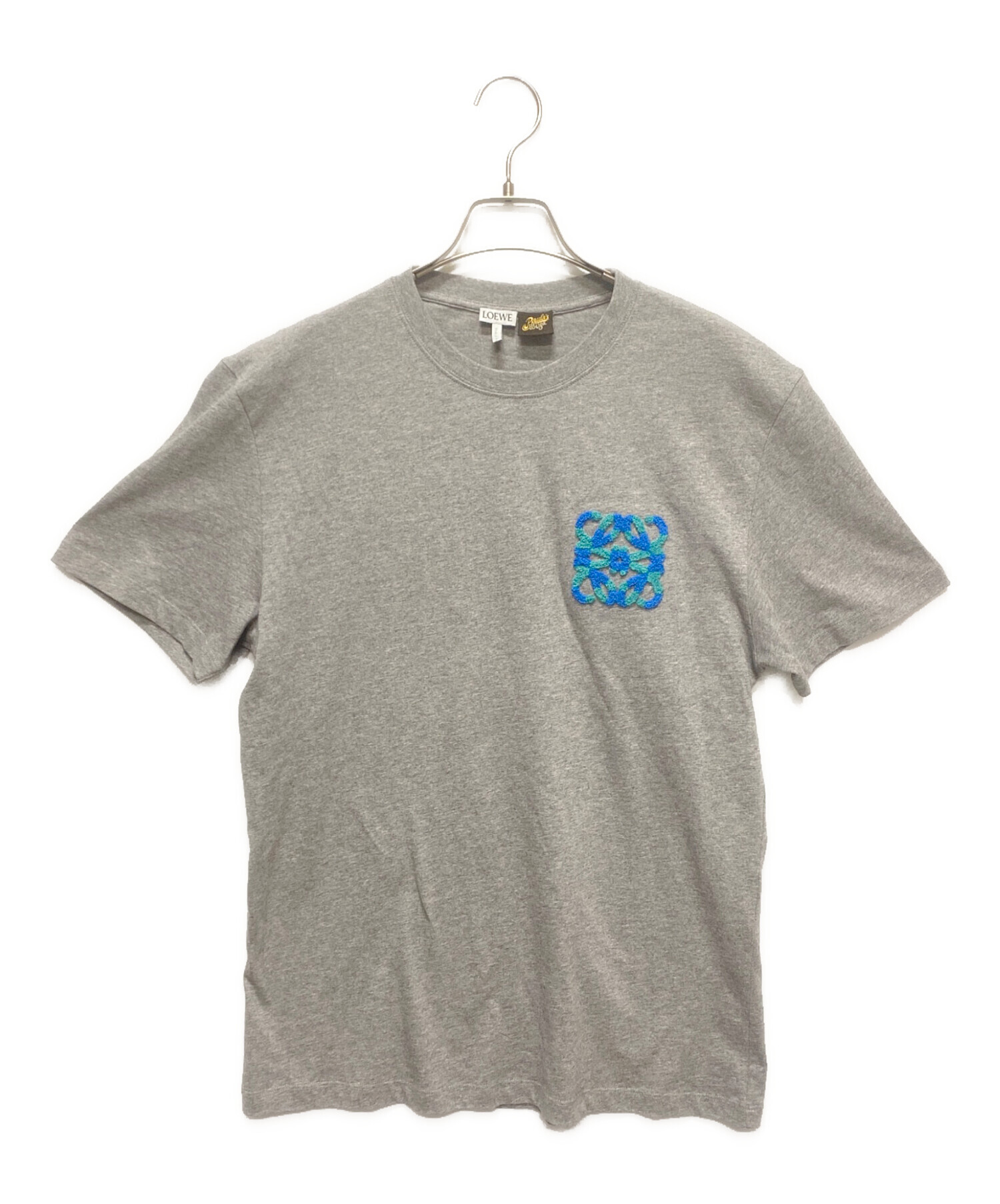 中古・古着通販】LOEWE (ロエベ) アナグラム刺繍Tシャツ/リラックス