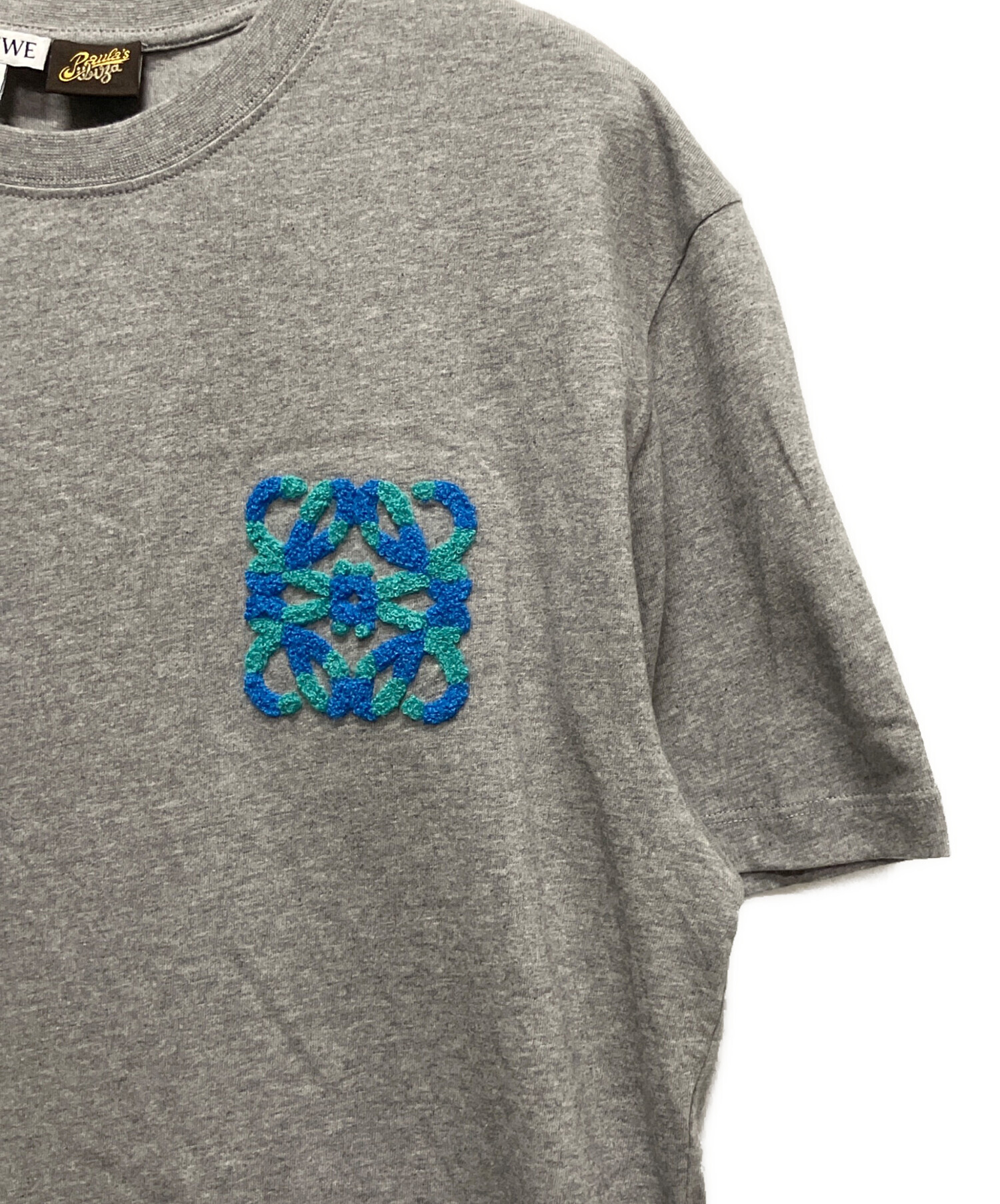 中古・古着通販】LOEWE (ロエベ) アナグラム刺繍Tシャツ/リラックス