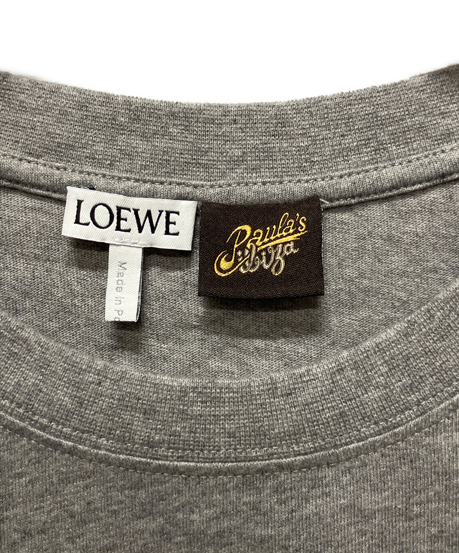 中古・古着通販】LOEWE (ロエベ) アナグラム刺繍Tシャツ/リラックス