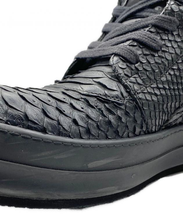 中古・古着通販】RICK OWENS (リックオウエンス) GEOBASKET ブラック