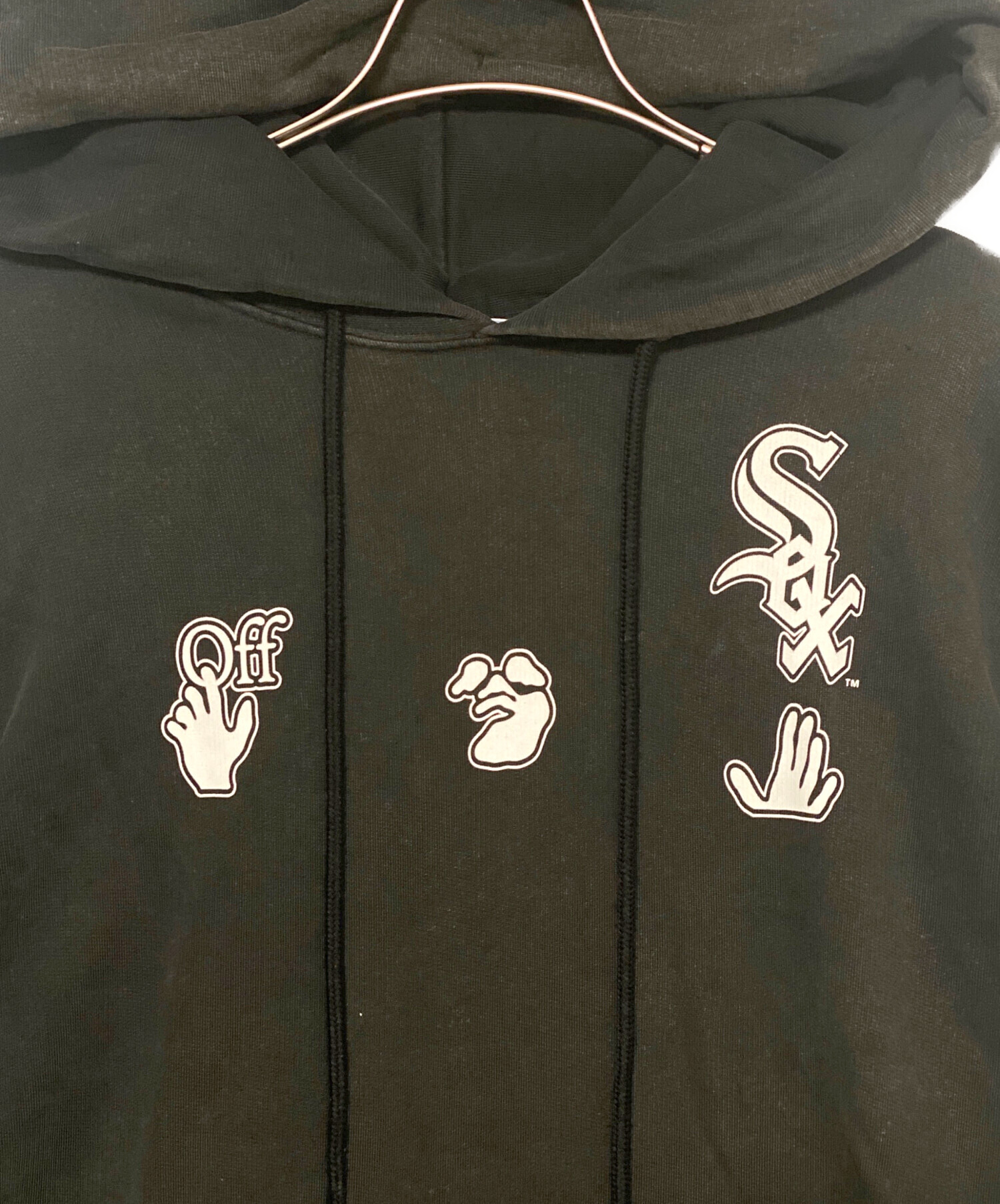中古・古着通販】OFFWHITE (オフホワイト) Chicago White Sox HOODIE 