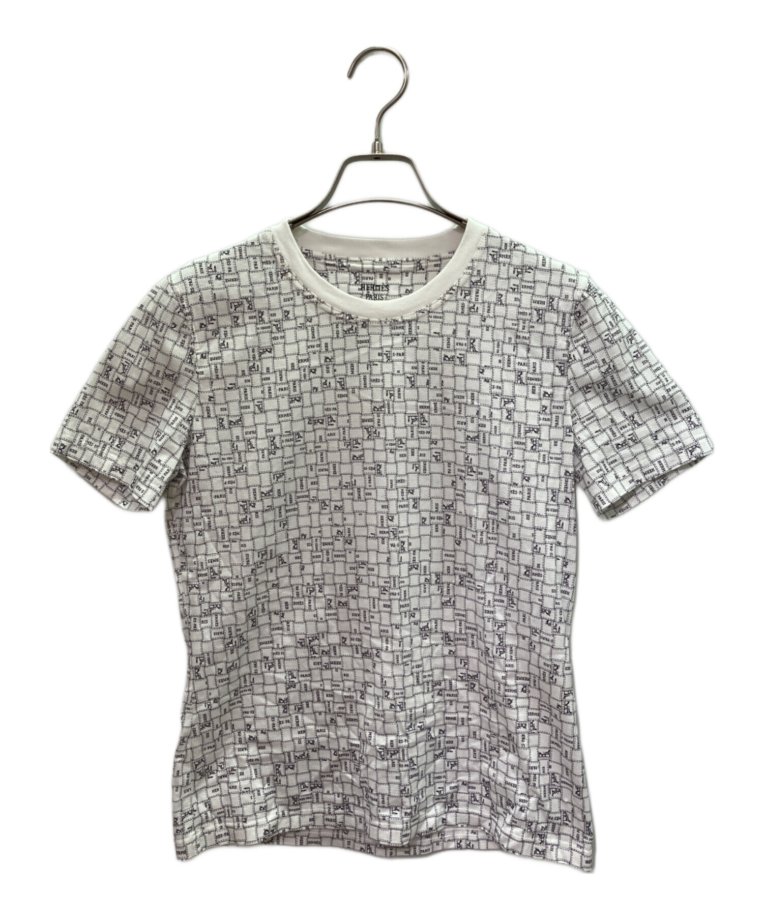 中古・古着通販】HERMES (エルメス) ボルデュックチェックマイクロ T