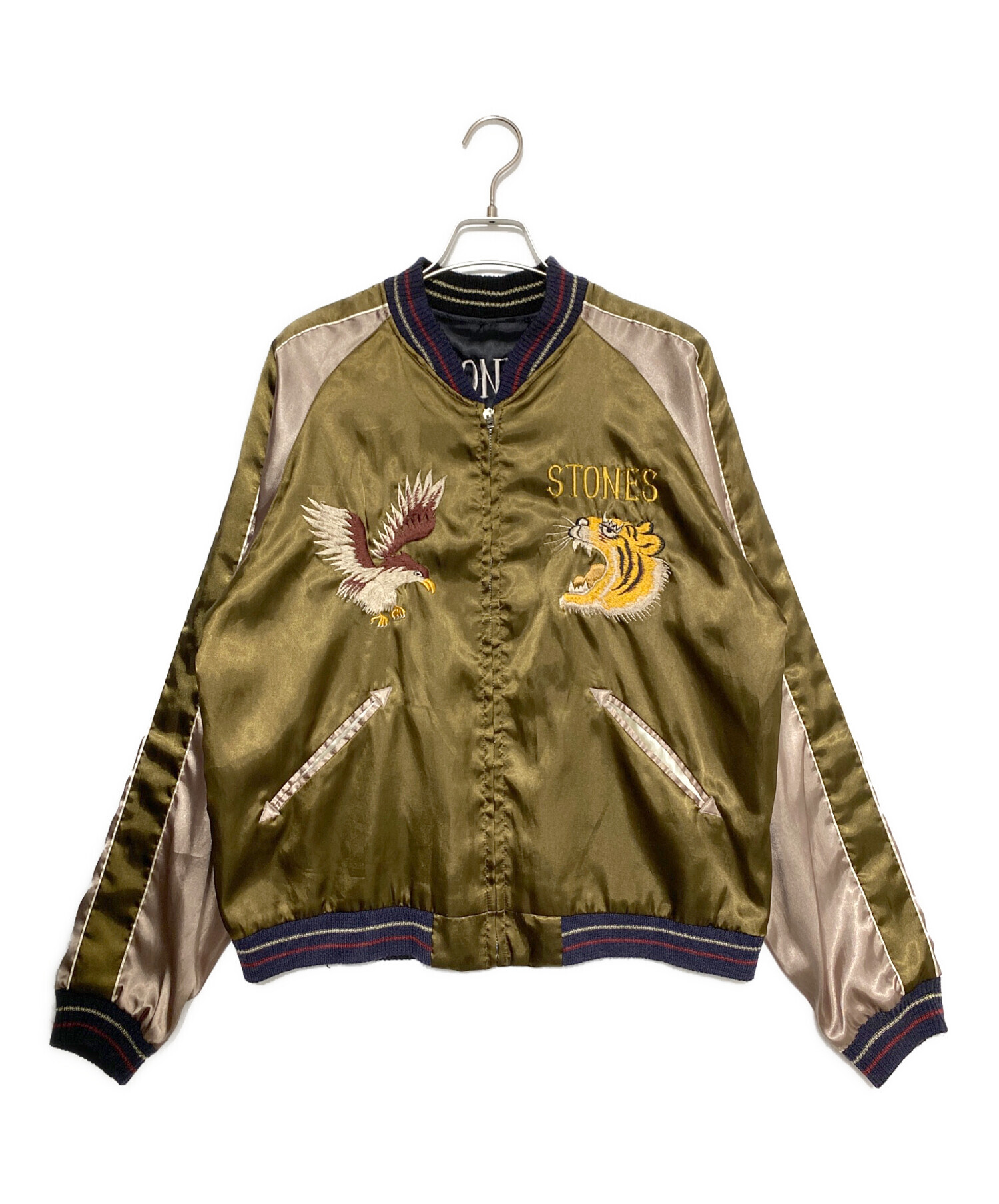 たか テーラー東洋 ローリングストーンズ スカジャン リバーシブル テーラー東洋 スカジャン ローリングストーンズ 龍 リバーシブル 美品