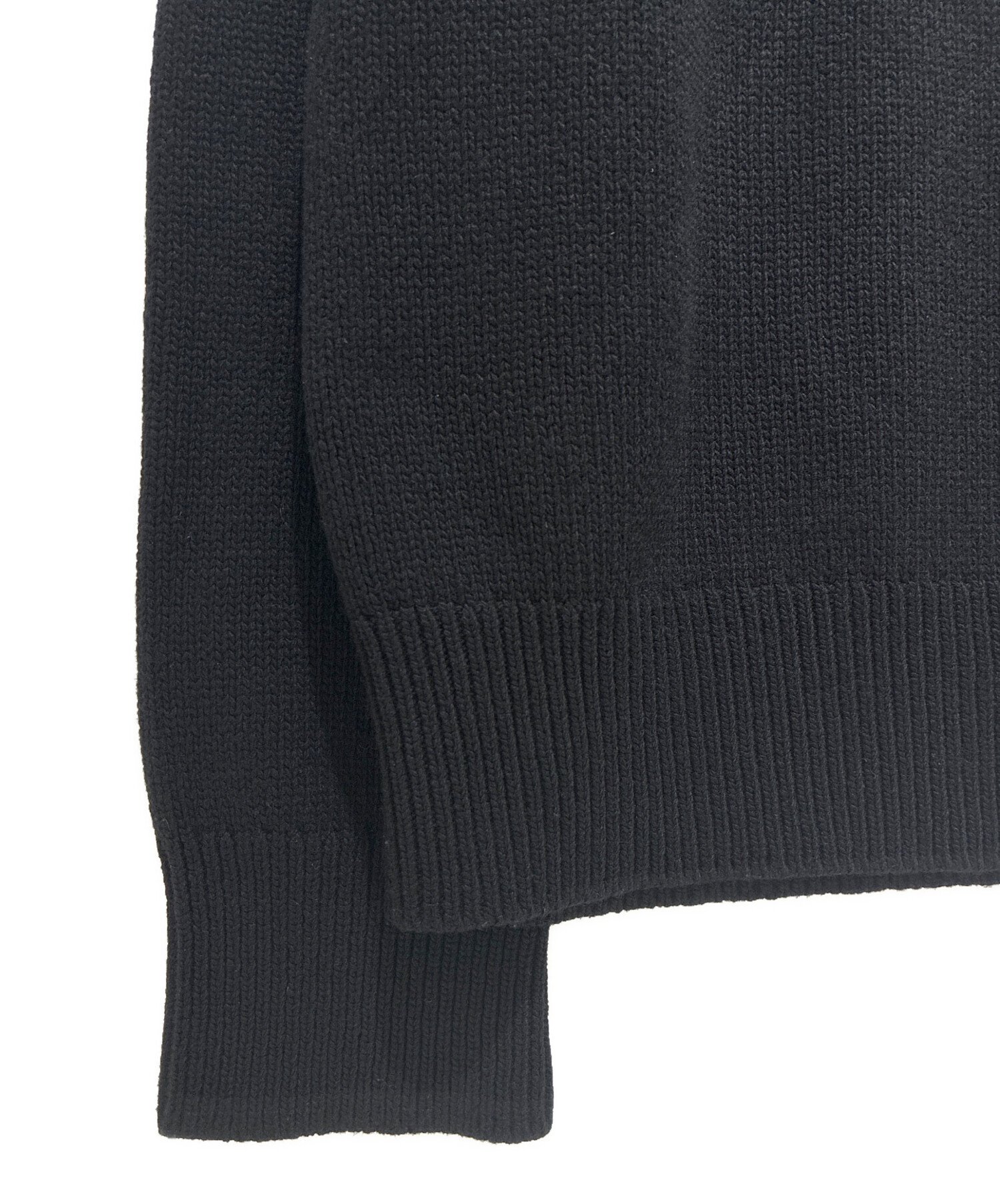 中古・古着通販】BURBERRY (バーバリー) ロゴニット ブラック サイズ 
