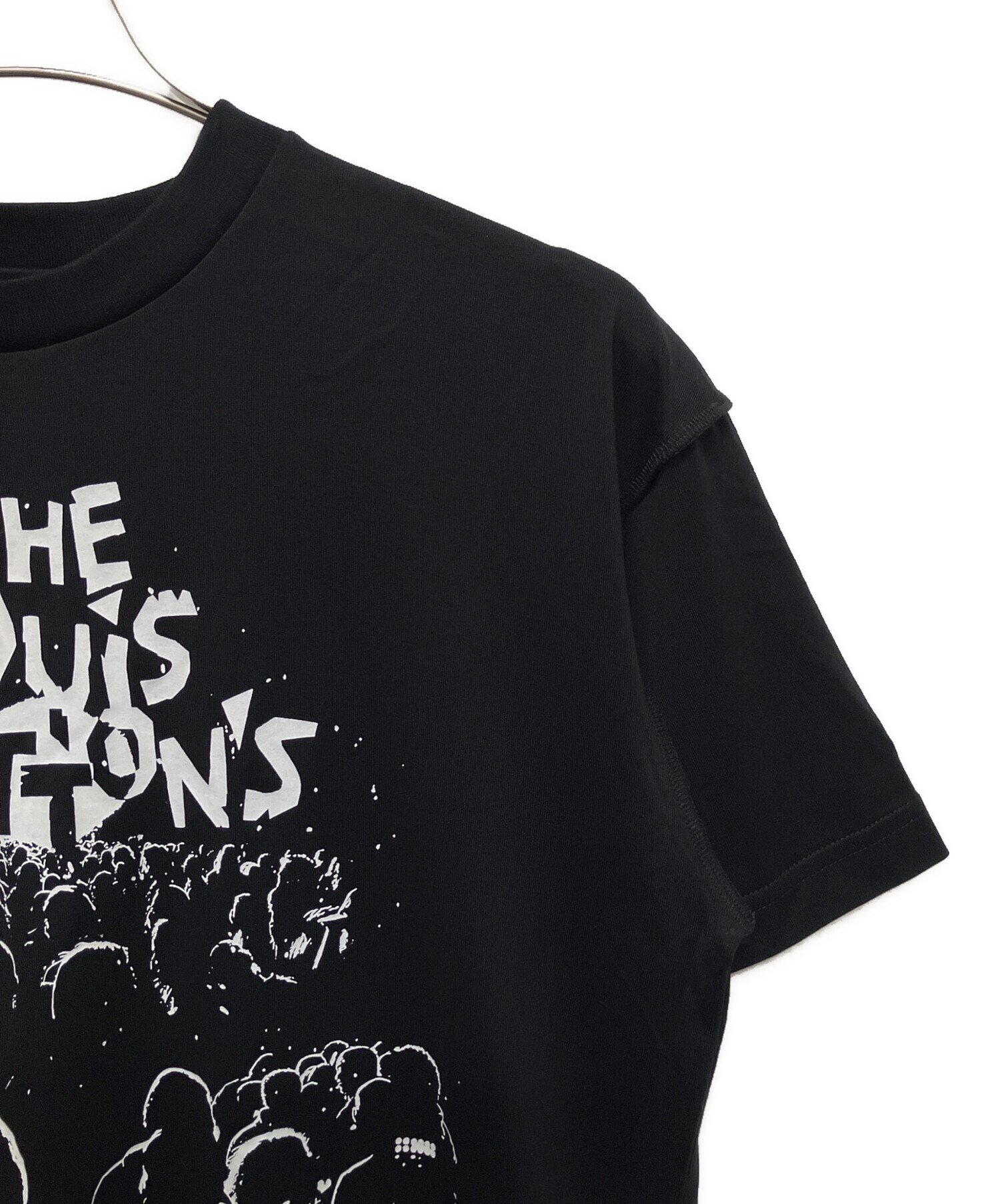 【新品タグ付き】ルイ ヴィトン Tシャツ 黒 XS 23SS LVコンサート タグ付き新品ルイヴィトンTシャツコンサート黒XS LV 23年