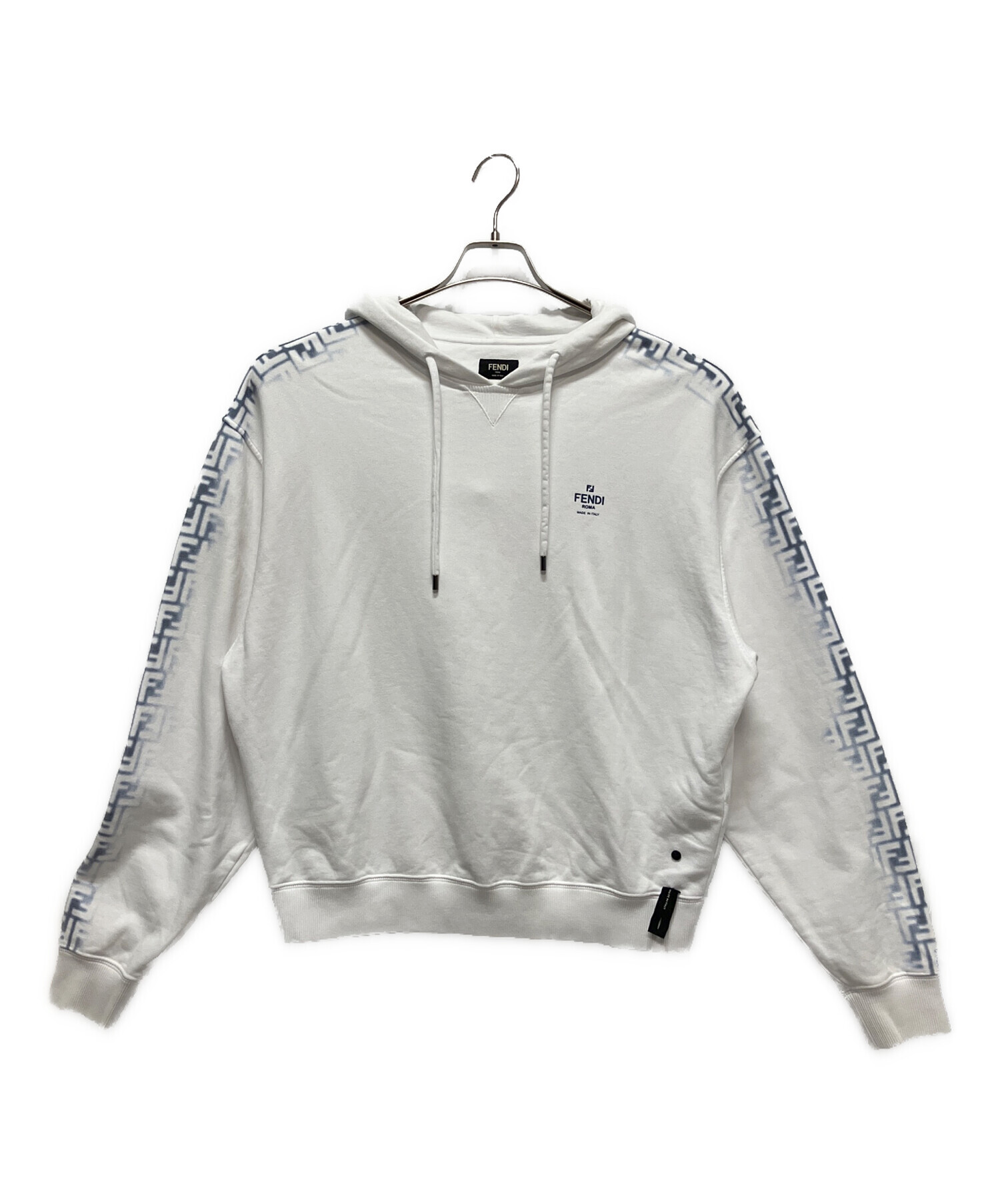 中古・古着通販】FENDI (フェンディ) Logo Hoodie/ロゴスリーブ 