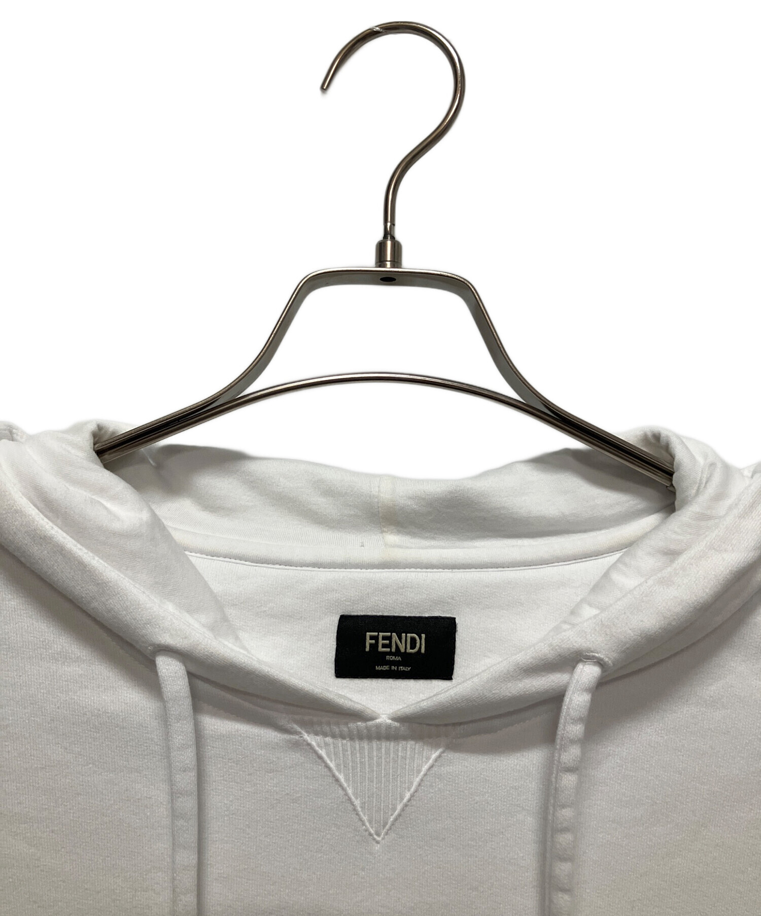 中古・古着通販】FENDI (フェンディ) Logo Hoodie/ロゴスリーブ 