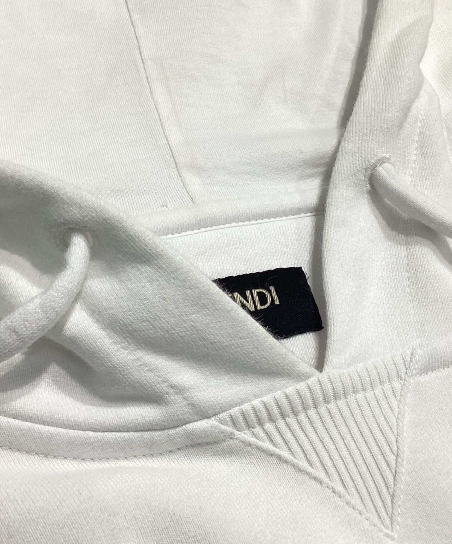 中古・古着通販】FENDI (フェンディ) Logo Hoodie/ロゴスリーブ 