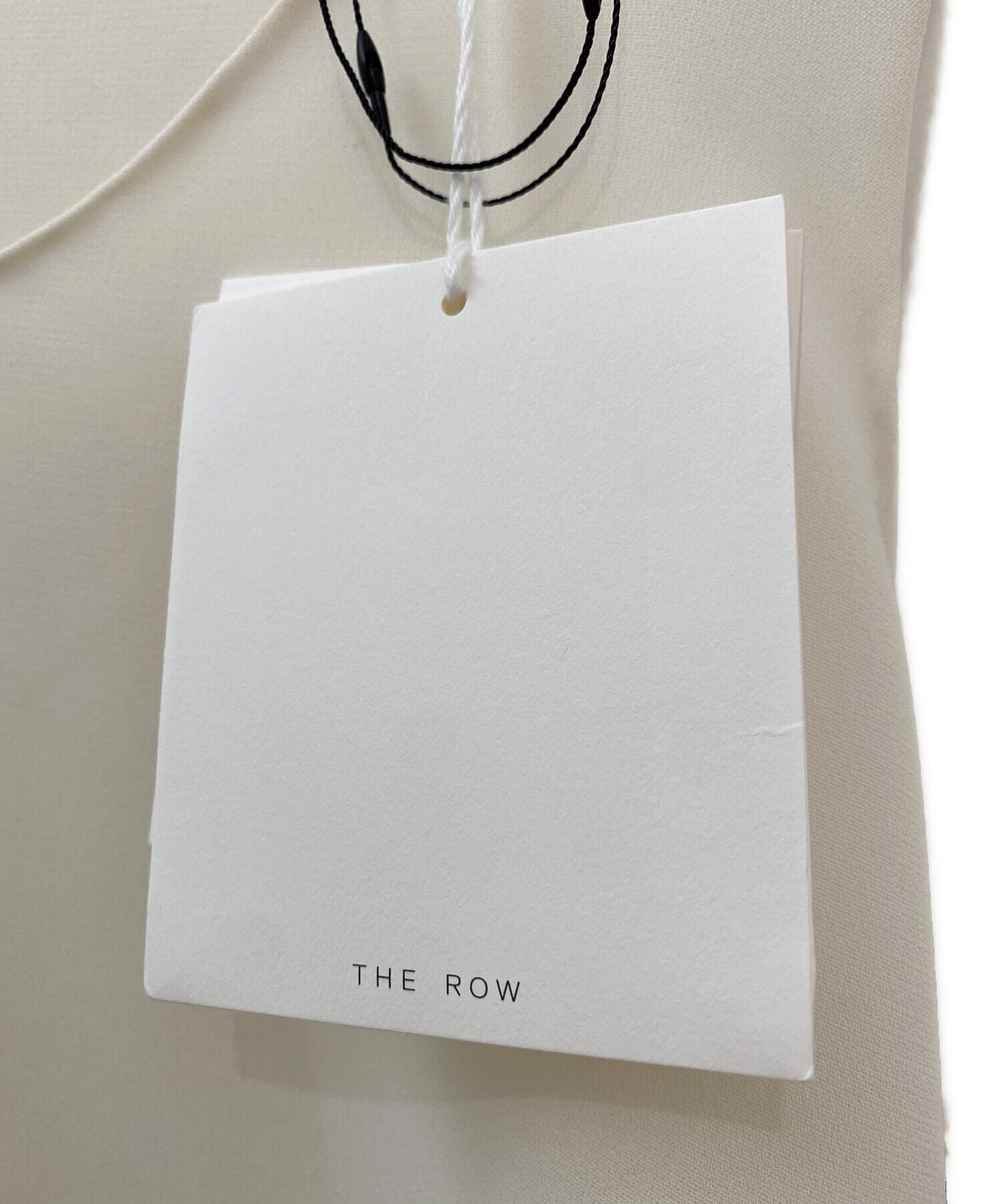 中古・古着通販】THE ROW (ザ ロウ) ノースリーブカットソー ホワイト