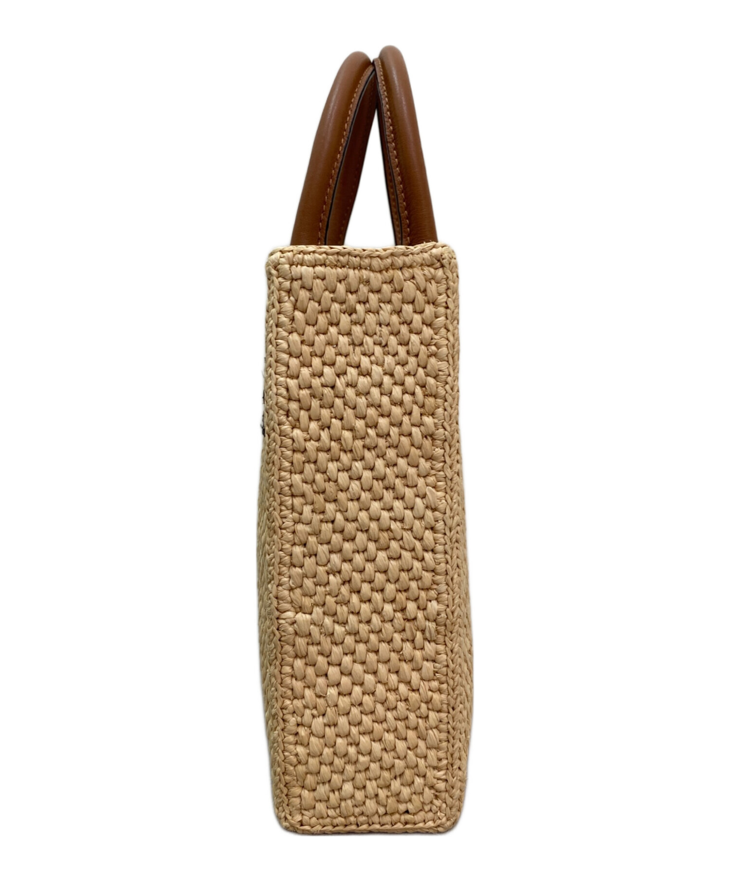 ストロー素材 ベージュ トートバッグ Loewe ストロー素材 ベージュ トートバッグ Loewe LOEWE（ロエベ） バッグ