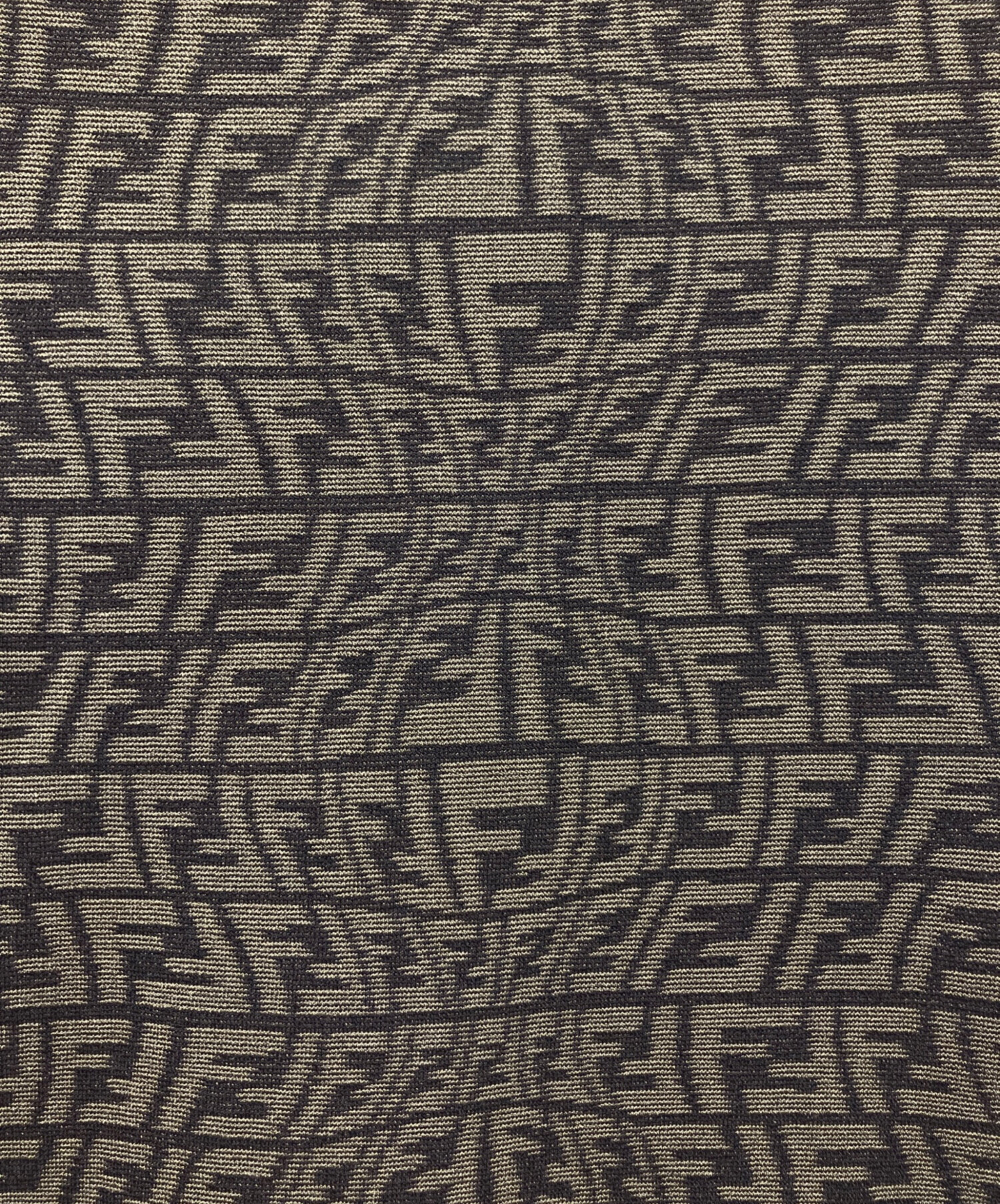 新品未使用タグ付き FENDI フェンディ ニット ワンピース 中古・古着通販】FENDI (フェンディ) ズッカ柄ニットワンピース