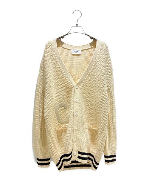 FROM JAPAN☆CELINE セリーヌヴィンテージ　カーディガン CELINE(セリーヌ) ウールジャガードカーディガン2A08L715M