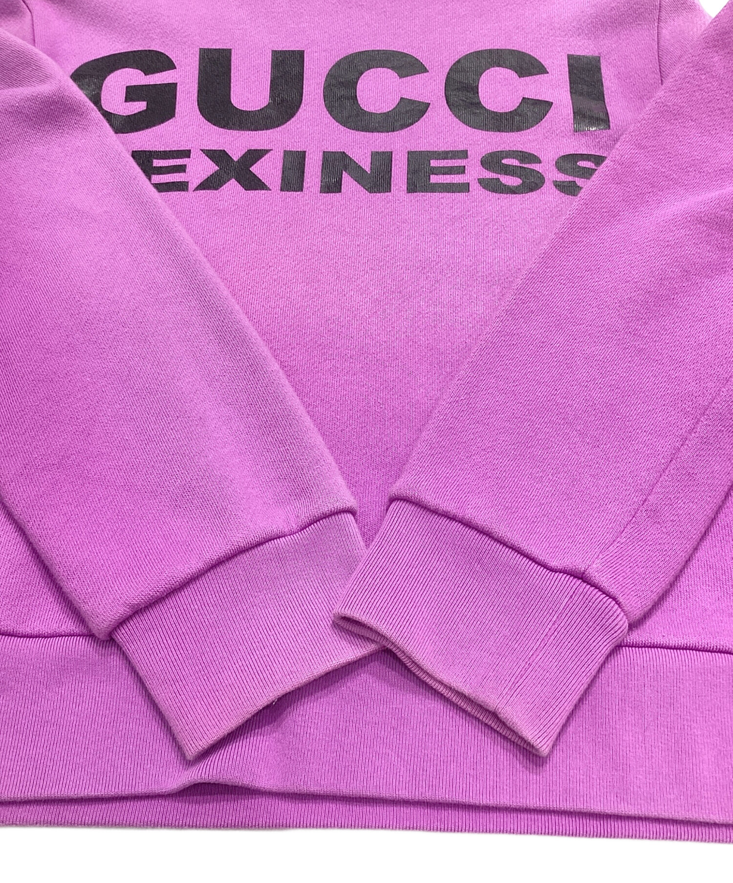 中古・古着通販】GUCCI (グッチ) Gucci sexiness print sweatshirt