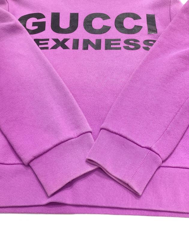 中古・古着通販】GUCCI (グッチ) Gucci sexiness print sweatshirt