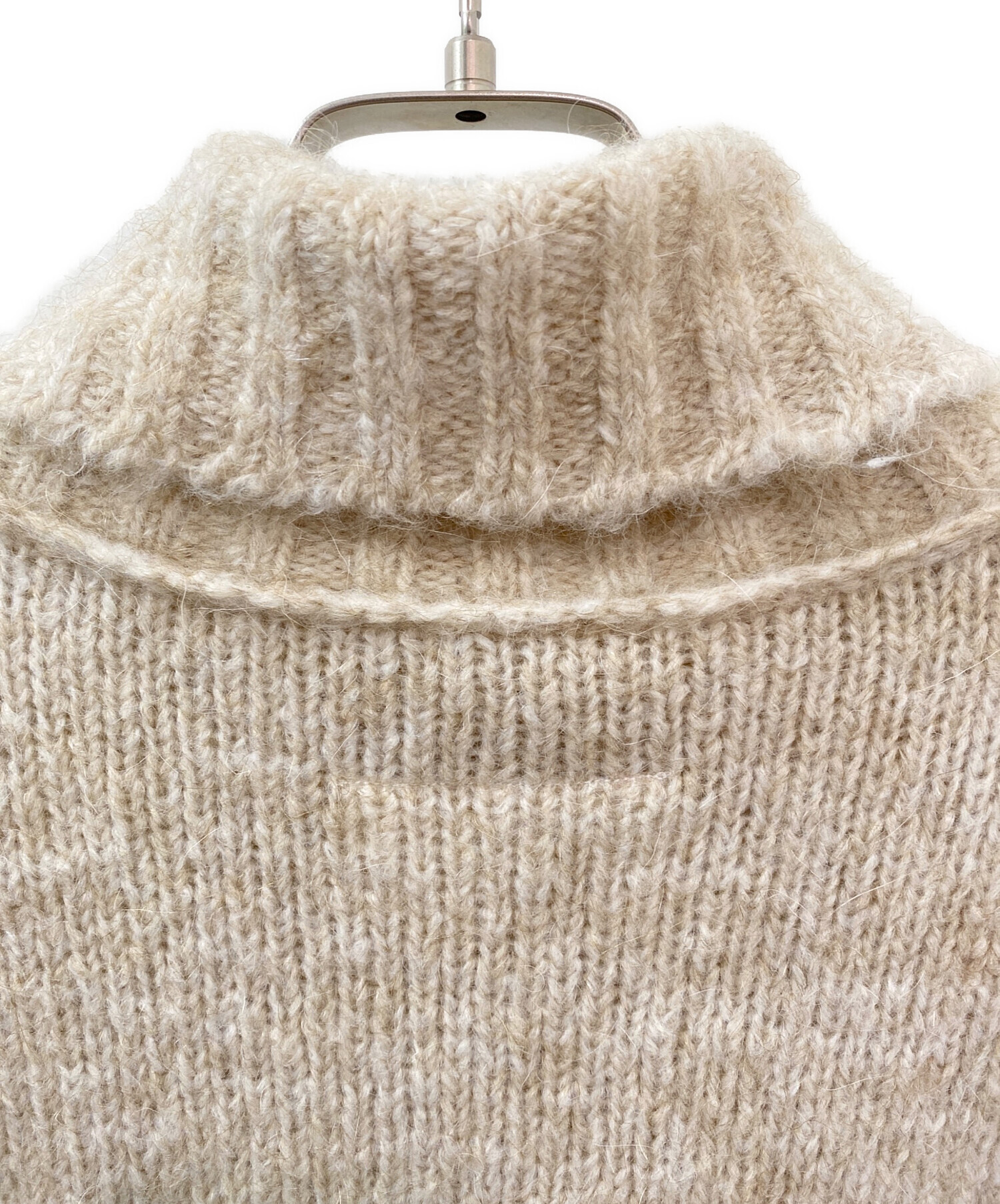 Maison Margiela メゾンマルジェラ タートルネックニット ベージュ Maison Margielaベージュ タートルネックニット