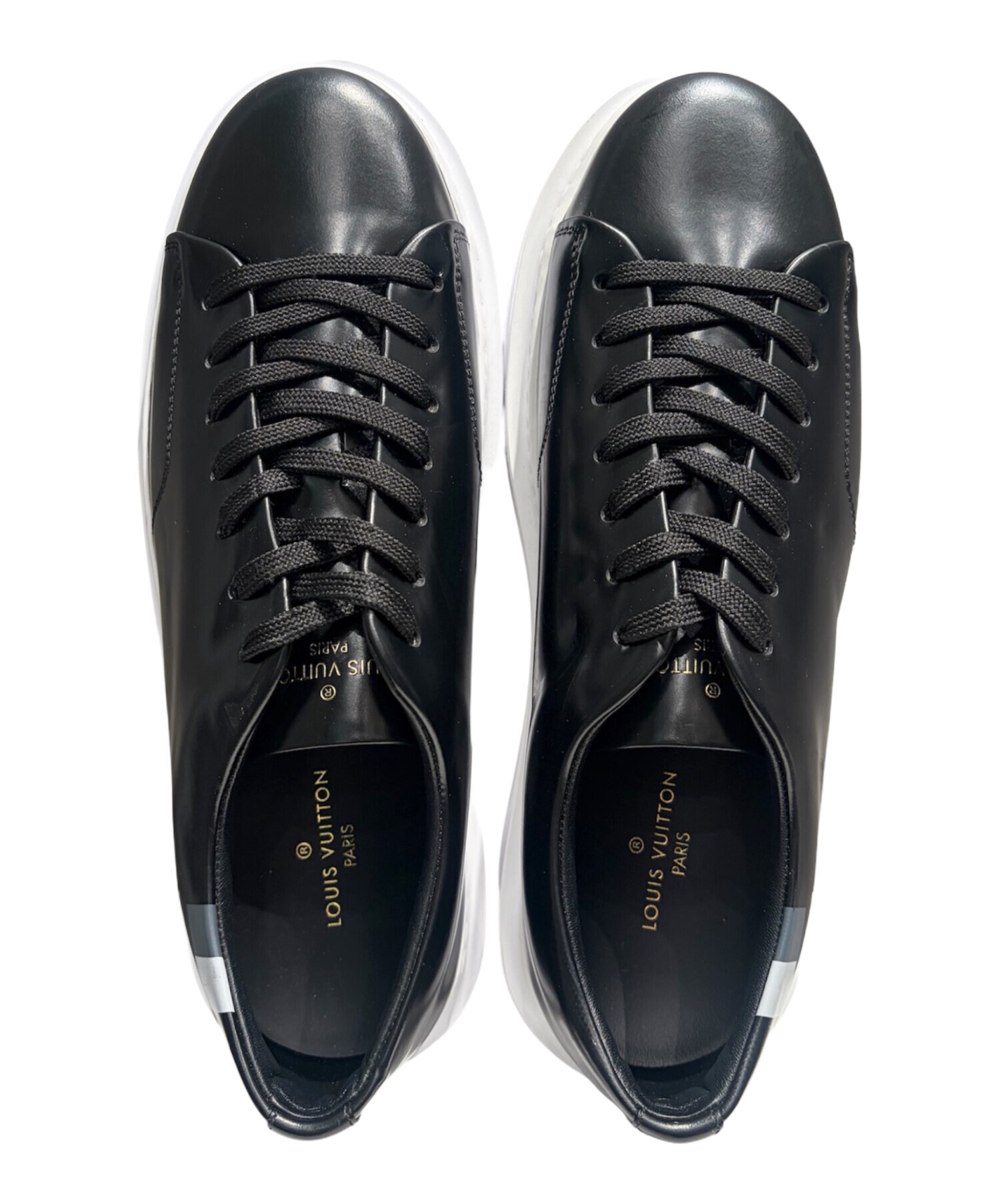 中古・古着通販】LOUIS VUITTON (ルイ ヴィトン) LVロゴ レザー