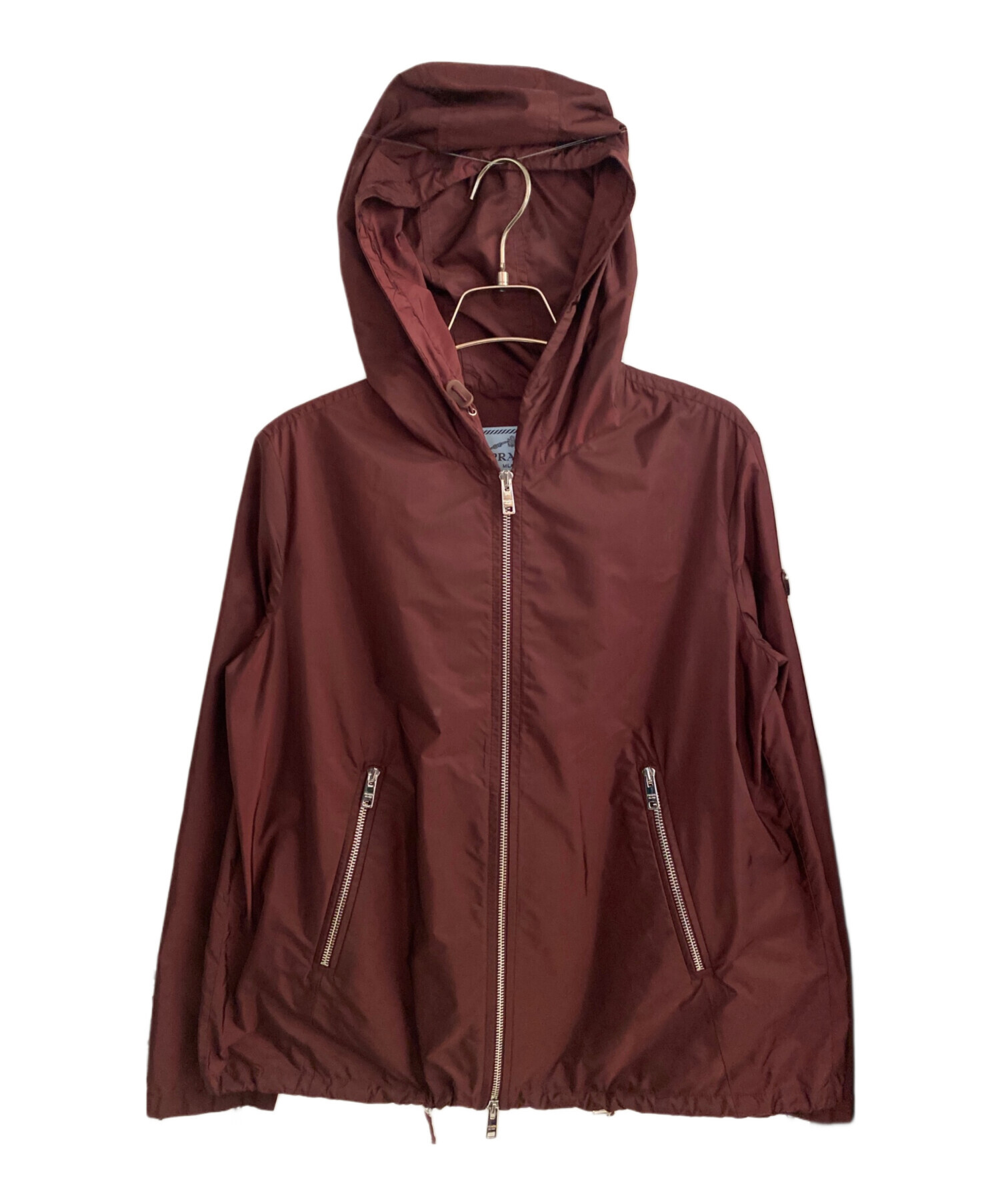 中古・古着通販】PRADA (プラダ) ロゴプレートナイロンジャケット