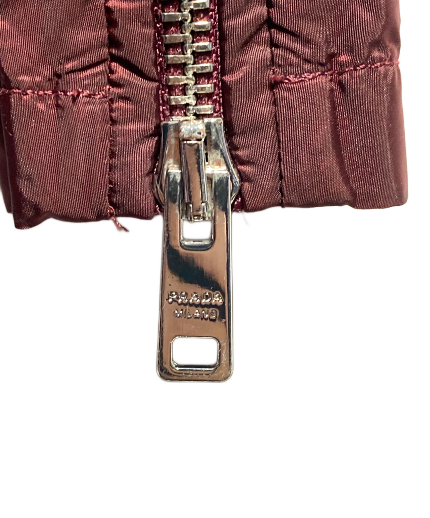 中古・古着通販】PRADA (プラダ) ロゴプレートナイロンジャケット