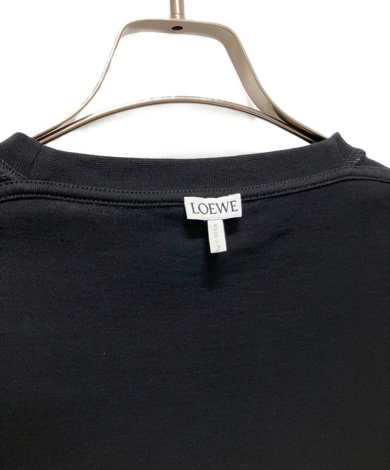 中古・古着通販】LOEWE (ロエベ) アナグラムTシャツ ブラック サイズ