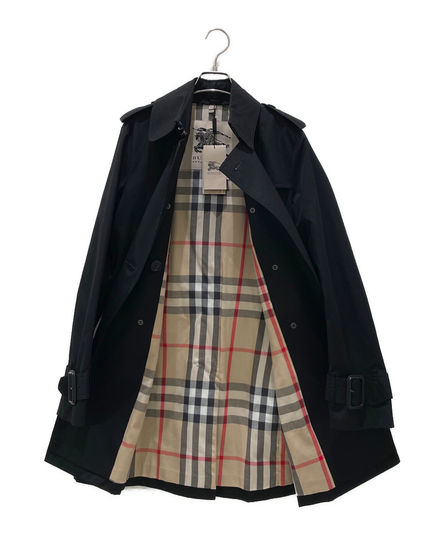BURBERRYバーバリートレンチコート　110cm 未使用品 中古・古着通販】BURBERRY (バーバリー) トレンチコート ブラック