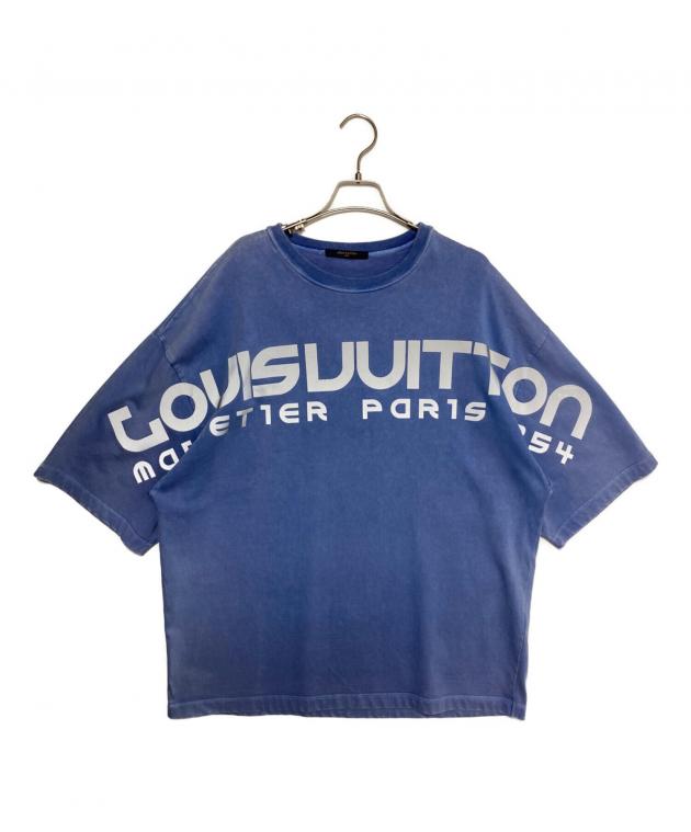 LOUIS VUITTON ライトブルー Tシャツ XL 中古・古着通販】LOUIS VUITTON (ルイ ヴィトン) リフレクターロゴT