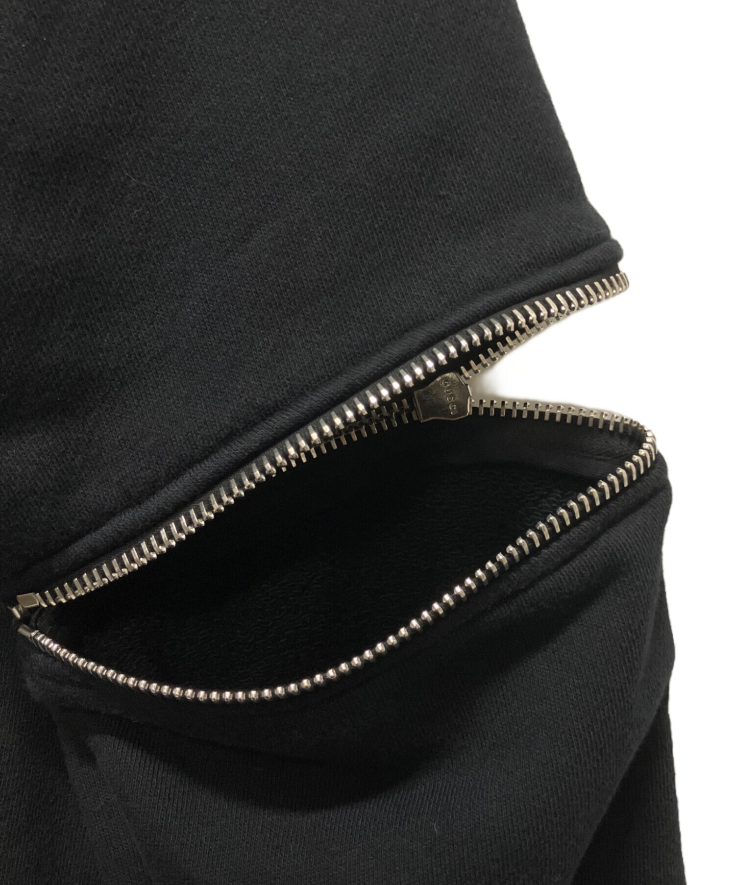 中古・古着通販】GUCCI (グッチ) Gucci Printed hoodie/ジップスリーブ