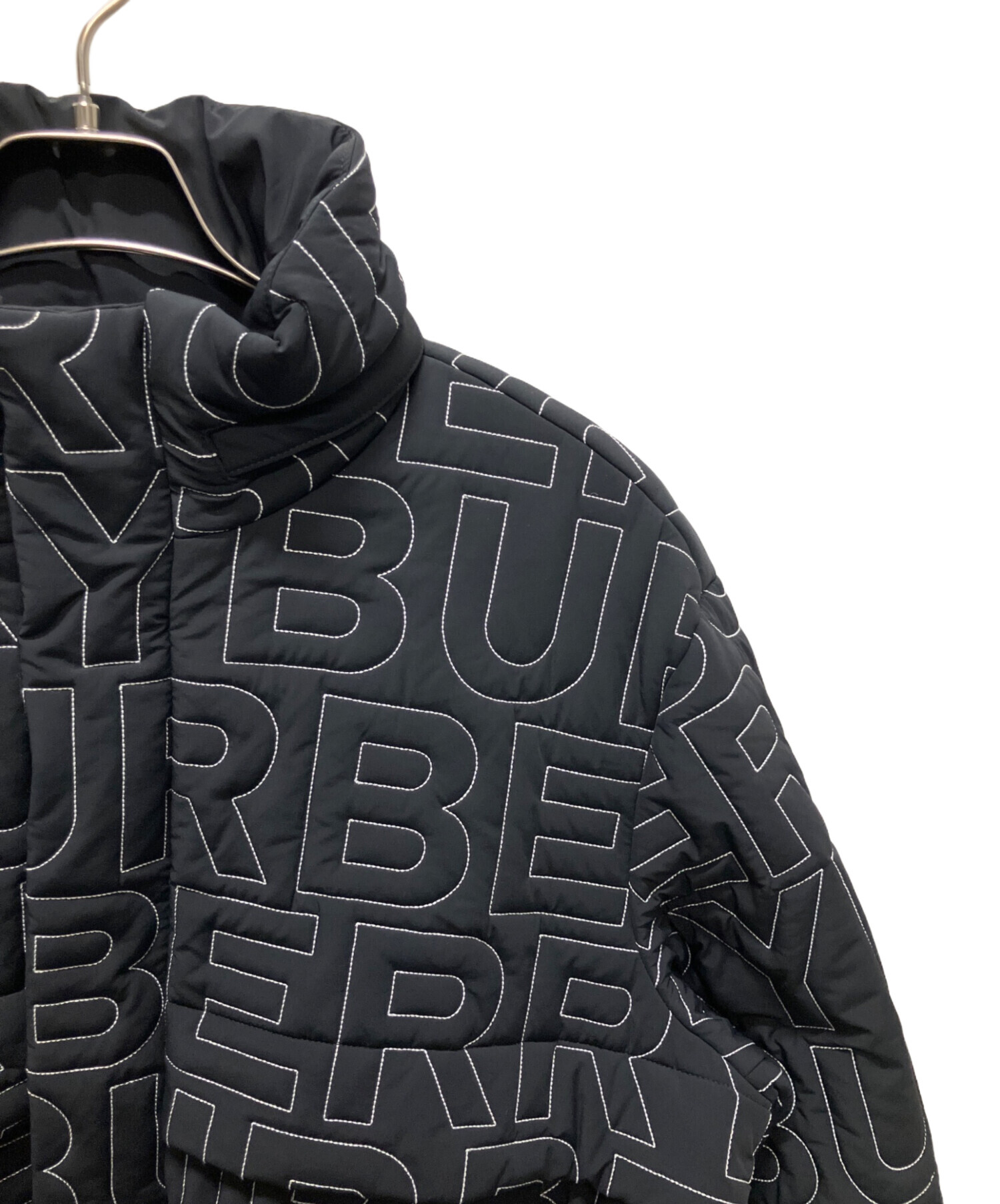 中古・古着通販】BURBERRY (バーバリー) ロゴ刺繍ダウンジャケット