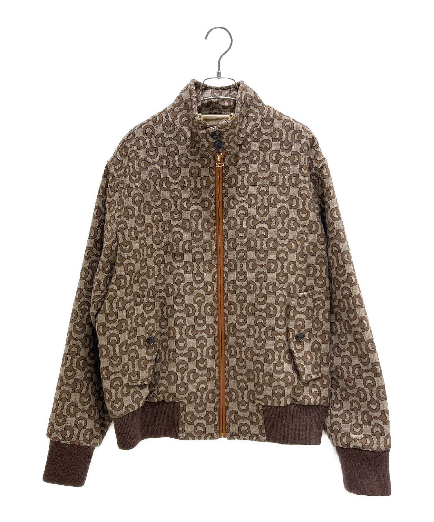 GUCCI ジャケット　ブラウン ミリタリージャケット 4ポケット 中古・古着通販】GUCCI (グッチ) ビットジップジャケット ブラウン