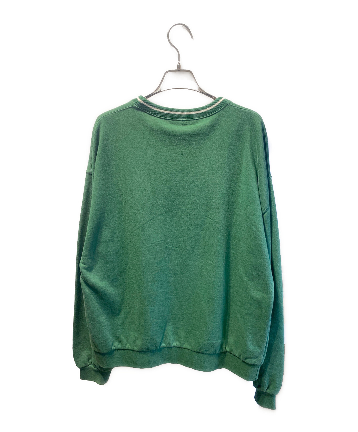 中古・古着通販】GUCCI (グッチ) Dog Crew Sweat グリーン サイズ:S