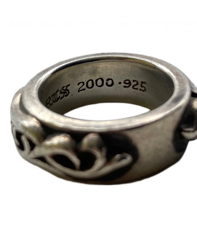 クロムハーツ　chromehearts ダブルナローヴァインバンドリング CHROME HEARTS クロムハーツ ダブルナローヴァインバンドリング20号