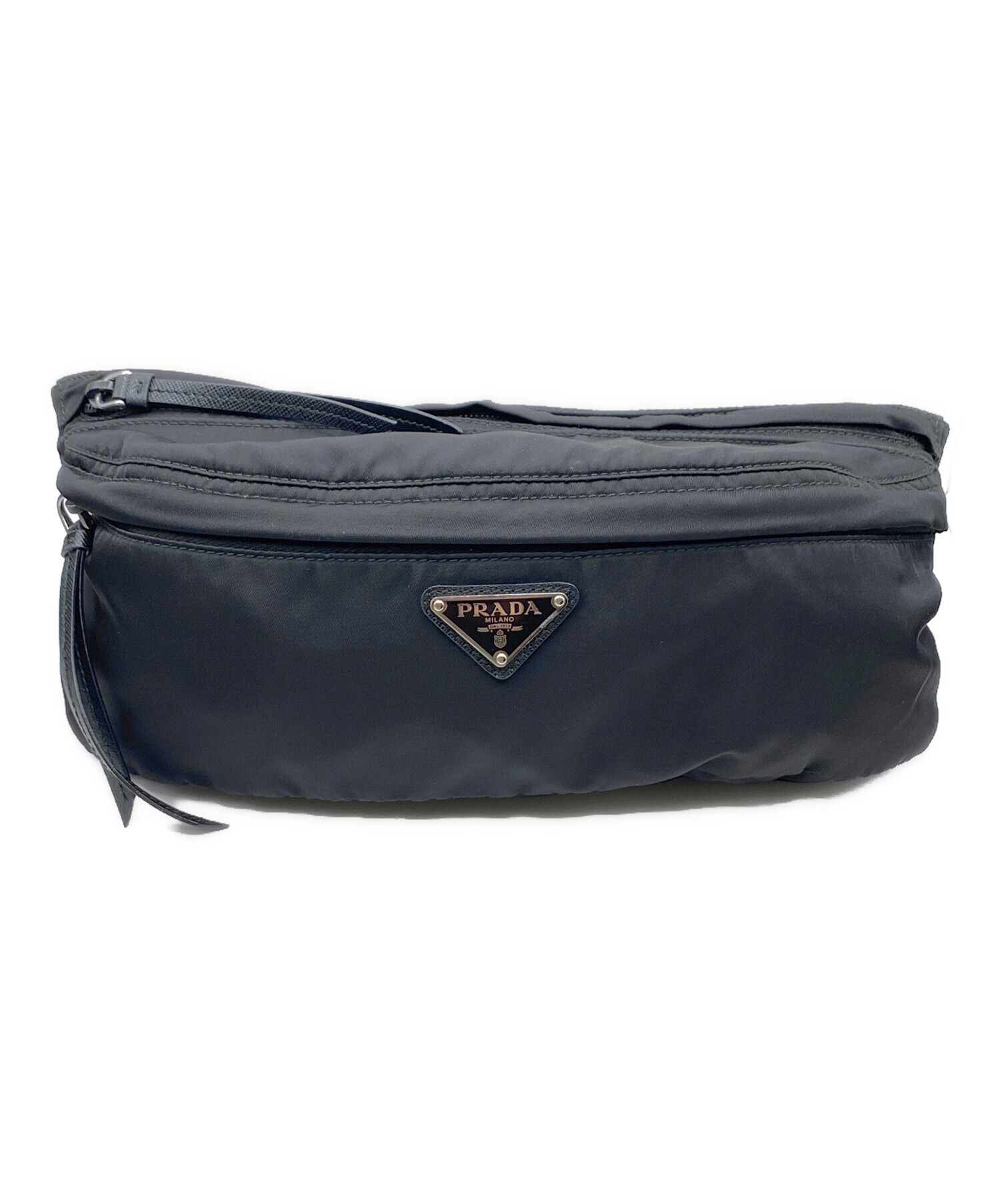 中古・古着通販】PRADA (プラダ) ボディーバッグ ブラック サイズ
