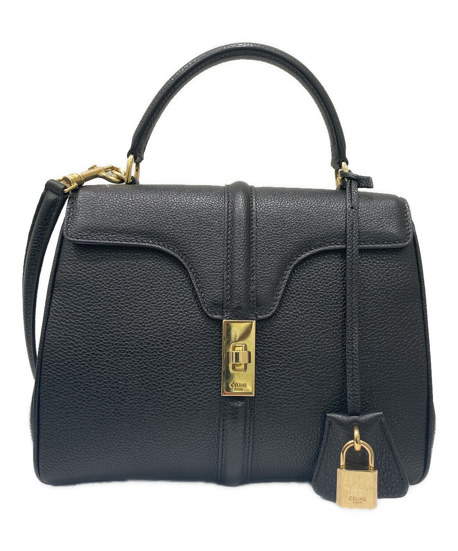 中古・古着通販】CELINE (セリーヌ) セーズ16スモール ブラック サイズ 