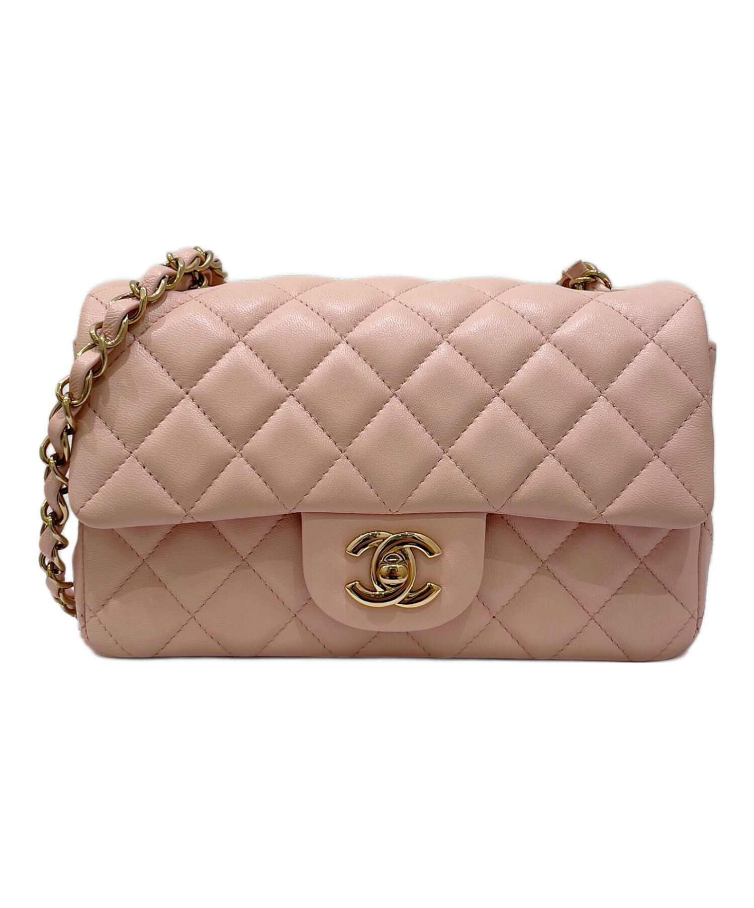 中古・古着通販】CHANEL (シャネル) チェーンショルダーバッグ