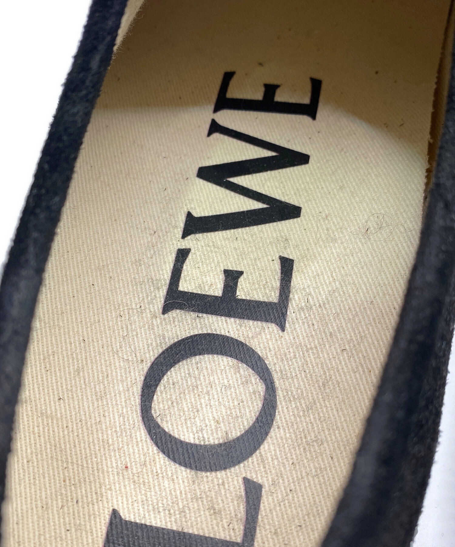 中古・古着通販】LOEWE (ロエベ) テラバルカスニーカー ブラック 
